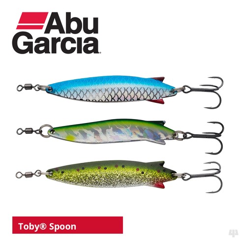 Abu garcia toby spoon lures - abu,