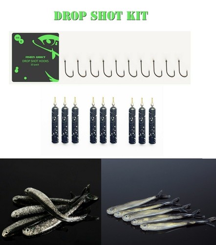 Drop shot fishing grab and - grab,