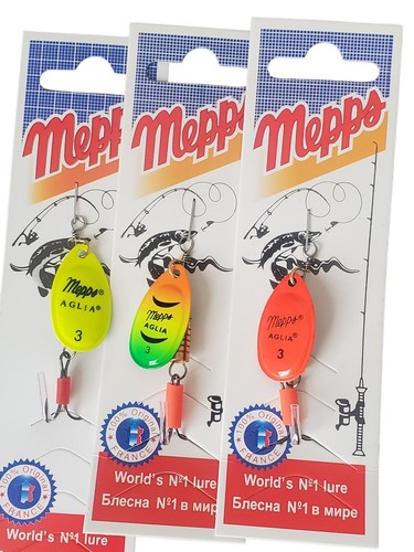 Aglia spinners size 3 - 3×,