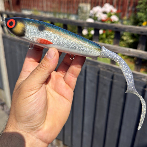 Handmade pike jerkbait with - pike,