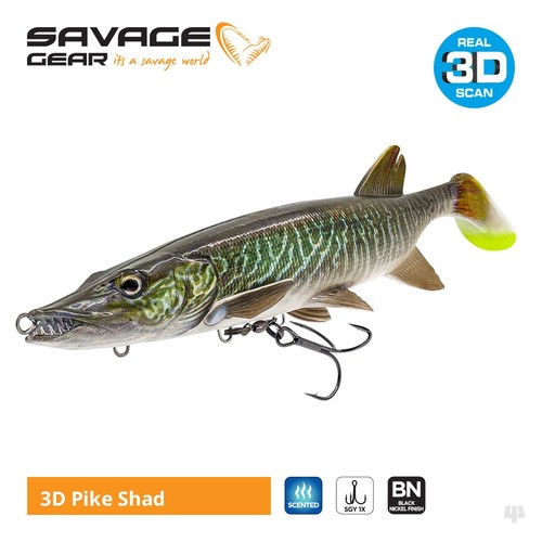 Savage gear pike - savage, shad