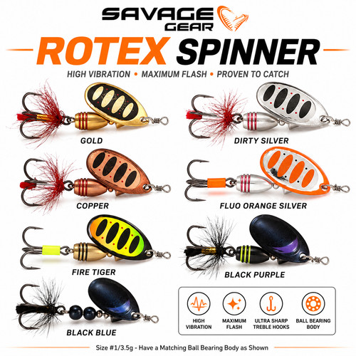 Savage gear rotex spinner - gear,