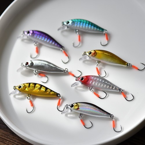 7pcs sinking minnow 45mm - sinking, 3.5g