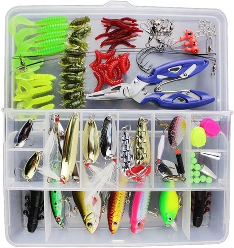 Fishing lure set 120pc pike - 120pc,