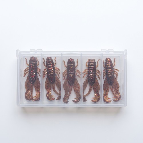 Crayfish soft lure creature - 5x,