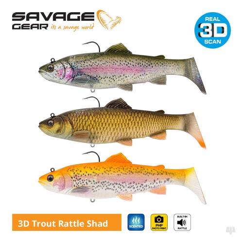 Savage gear rattle - 3d,