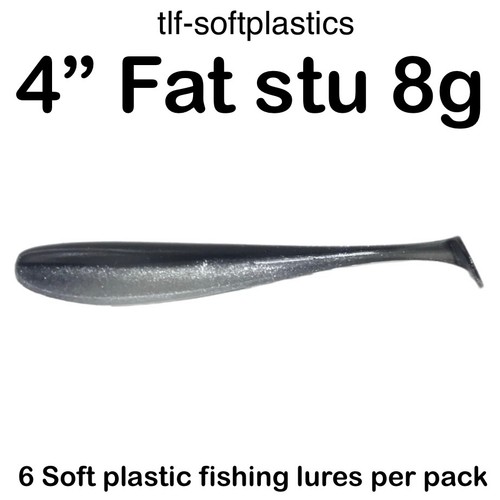 Fat stu soft plastic - 4",