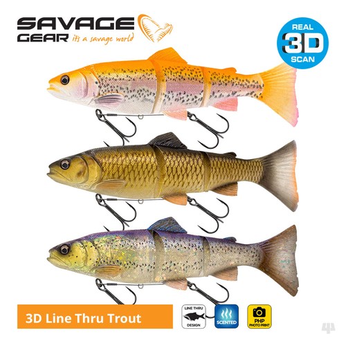 Savage gear line thru - thru, trout