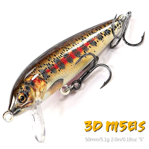 Sinking minnow wobblers - sinking,