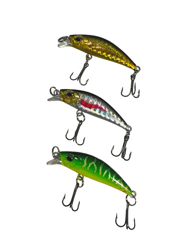 3pcs minnow fishing lure set - 3pcs,