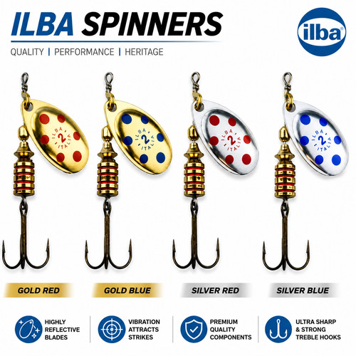 Ilba spinners trout - ilba,