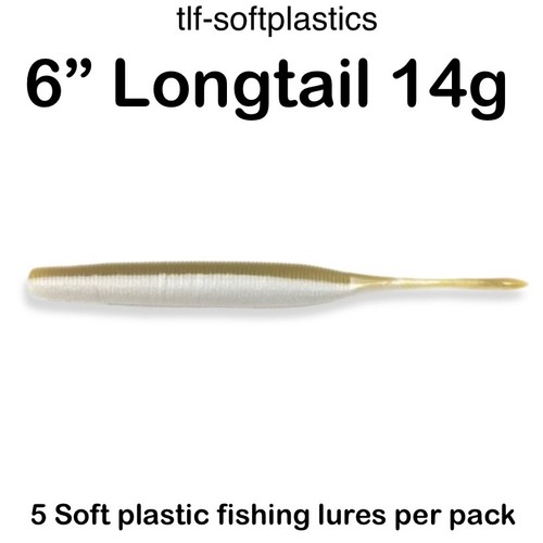 Longtail 14g soft plastic - 6”,