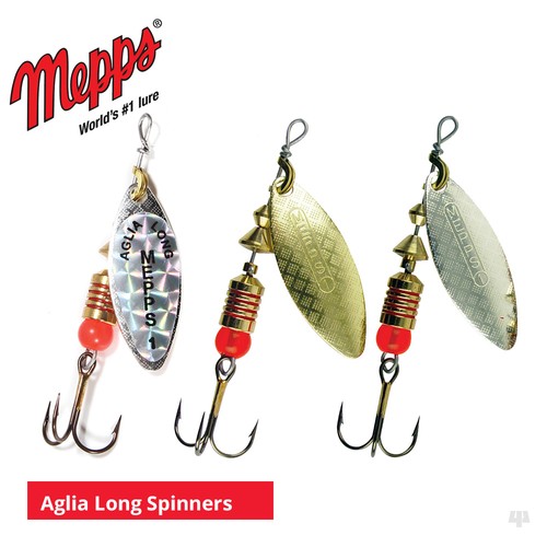 Mepps aglia long spinners - spinners,