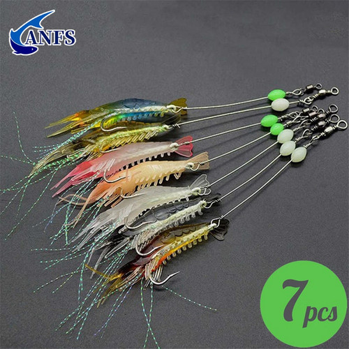 Soft shrimp fishing - 7x,