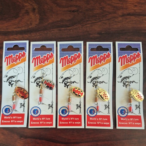 Mepps aglia spinners - 5, pack
