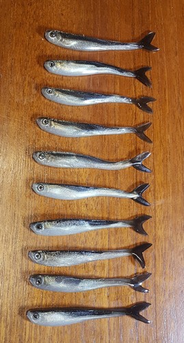 Real minnow drop shot - minnow, hd
