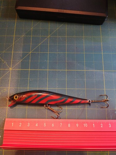 Hand painted perch pike - painted, lures